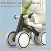 SEREED Baby Balance Bike for 1 Year Old Boys Girls 12-24 Month Toddler Balance Bike, 4 Wheels Toddler First Bike, First Birthday Gifts(Black)