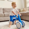 SEREED Baby Balance Bike for 1 Year Old Boys Girls 12-24 Month Toddler Balance Bike, 4 Wheels Toddler First Bike, First Birthday Gifts(Blue New)