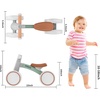 SEREED Baby Balance Bike for 1 Year Old Boys Girls 12-24 Month Toddler Balance Bike, 4 Wheels Toddler First Bike, First Birthday Gifts(Green)