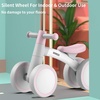 SEREED Baby Balance Bike for 1 Year Old Boys Girls 12-24 Month Toddler Balance Bike, 4 Wheels Toddler First Bike, First Birthday Gifts(Pink)