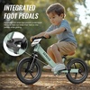 SEREED Toddler Balance Bike 2 Year Old, No Pedal Kids Bicycle Toys for 2-5 Years Old, Tool-Free Adjustment, Customize Plate with Stickers, Gift for 2-3 Boys Girls (Mint Green)(Mint Green)