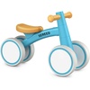 SEREED Baby Balance Bike for 1 Year Old Boys Girls 12-24 Month Toddler Balance Bike, 4 Wheels Toddler First Bike, First Birthday Gifts(Blue)